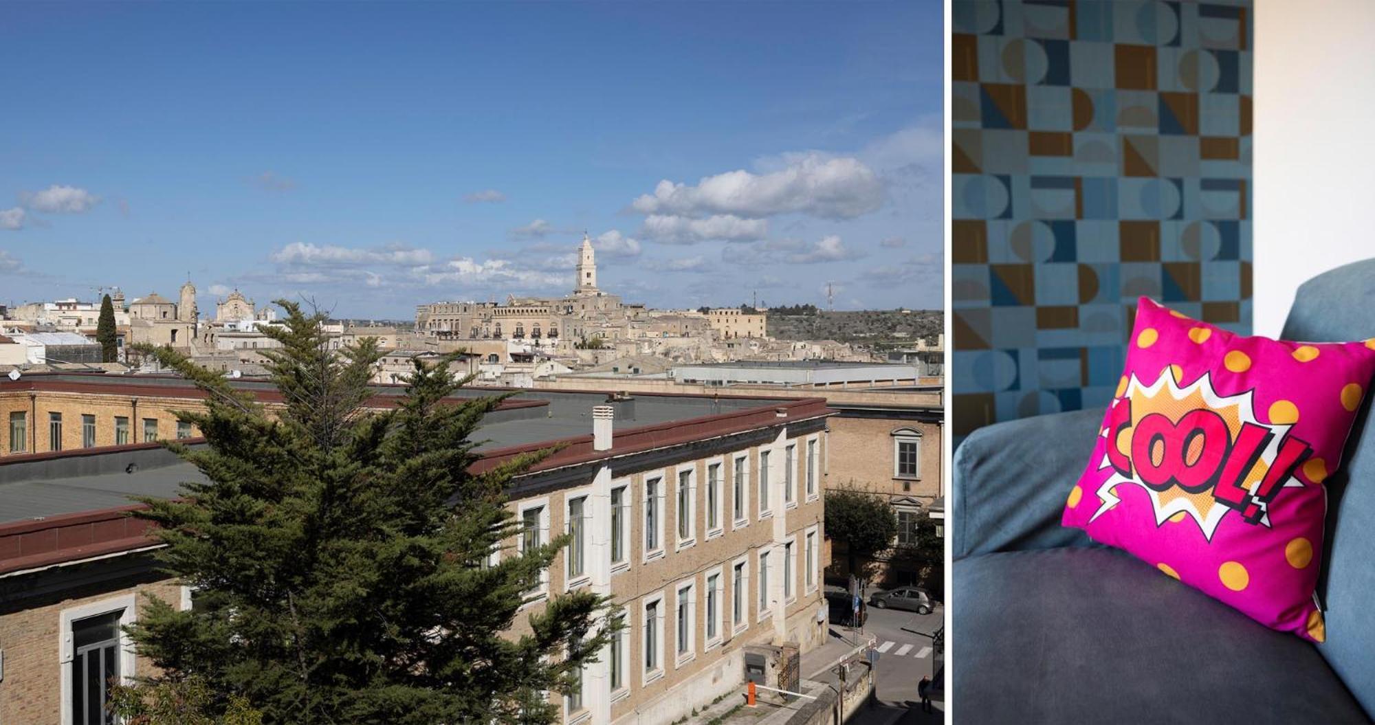 Residenza Minozzi Con 2 Camere E 2 Bagni E Vista Sassi Matera Zewnętrze zdjęcie